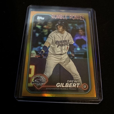2024 Topps Pro Debut Drew Gilbert Gold Foil Parallel #'d/50