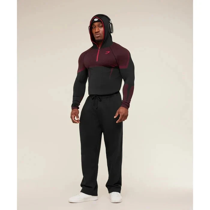 Gymshark Onyx V5 Hoodie Red - Medium (M) | eBay