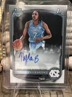 2025-26 Topps Bowman Chrome Prospect Autograph Nyla Brooks North Carolina