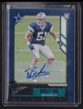 2020 Panini Playbook Rookies Signatures Black Bradlee Anae Auto 1/5 Dallas