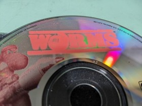 Worms Sega Saturn Disk and Case