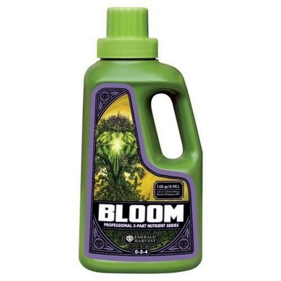 Emerald Harvest 723886 Bloom Quart/0.95 Liter (12/Cs) fertilizers, 0.95 L,