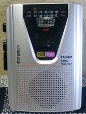 Retekess TR620 Tape Recorder Cassette Player AM FM Radio Receiver Works Great