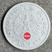 50 Reichspfennig 1942 F Drittes Reich KM#96 K041026C