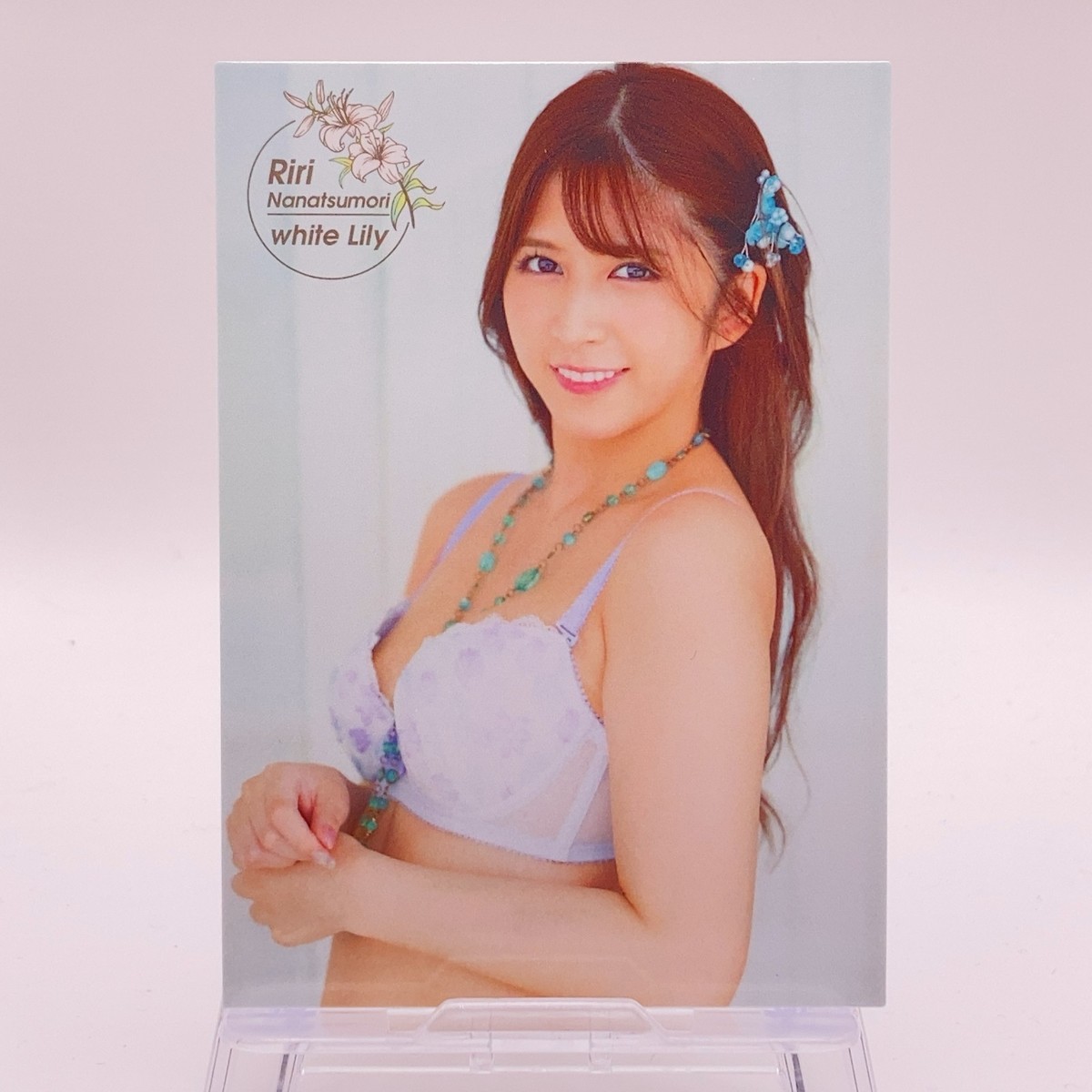 Riri Nanatsumori Japanese AV Sexy Actress Trading Card TCG Jyutoku