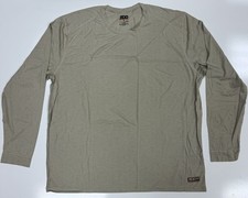 XPO LightWeight Flame Retardant Men's Crew Neck L/S Desert Sand Shirt 2XL NEW