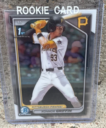 2024 [1st Bowman] Chrome KONNOR GRIFFIN (RC) Rookie Card #BDC-22