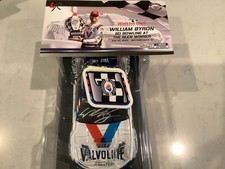 WILLIAM BYRON AUTOGRAPHED 2023 CAMARO VALVOLINE WATKINS GLEN WIN DIECAST  CARD