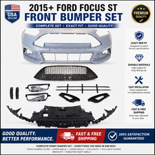 2015 2016 2017 2018 Ford Focus St Front Bumper Cover With Grill