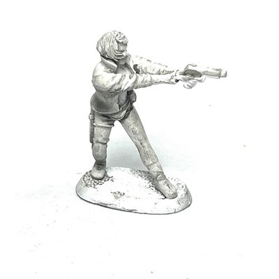 Star Wars West End Games Princess Leia Metal Miniature Vintage 1988 WEG RPG OOP