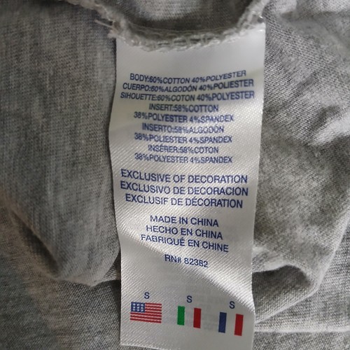 Champion Short Sleeve Crew Neck Graphic T Shirt Gray Boys Size S - Picture 10 of 10