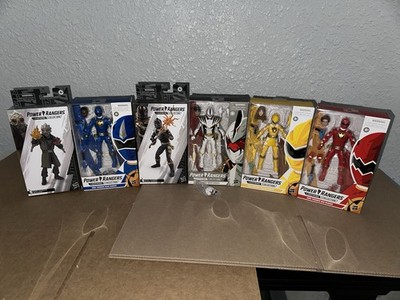 Hasbro Lightning Collection Power Rangers Dino Thunder 6'' Boxed Figure Set