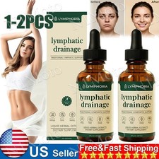 Lymphatic Drainage Drops -1-2 Pack Organic Ly...