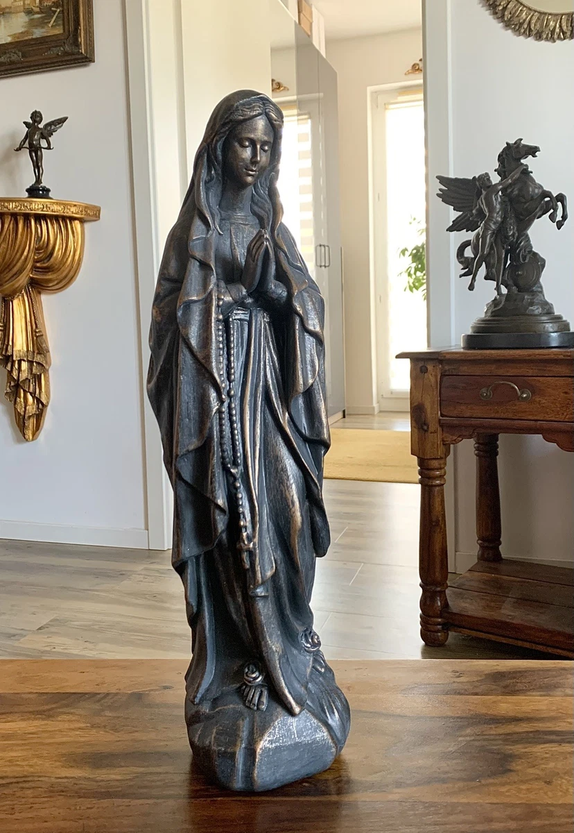 Maria Skulptur 48 cm Mutter Gottes Heiligenfigur Statue Madonna Figur Religion