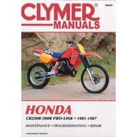 Honda CR250R 500R Pro-Link (1981-1987) Werkstatthandbuch Clymer