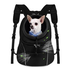 Pet Dog Carrier Backpack Small Dog Front Backpack Ventilated Dog Carrier Back...