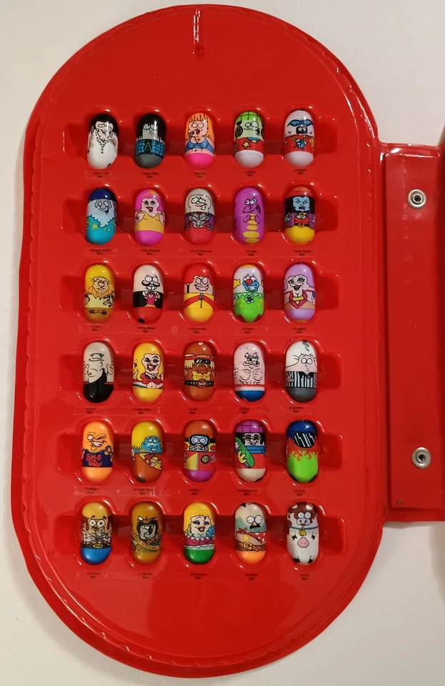2003-2004 MIGHTY BEANZ SERIES 1,2,3 COMPLETE SETS 1-190 OFFICIAL COLLECTOR CASES - Image 4 of 4