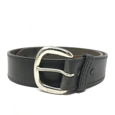 Tex Tan 747 Collection Belt Mens Size 32 Black Harness Cowhide Leather Work USA