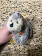 Small Steiff Plush Schnauzer - 1530/12