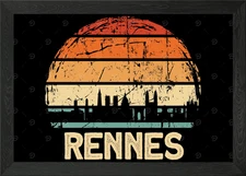 Rennes Framed Wall Art Poster Canvas Print Picture