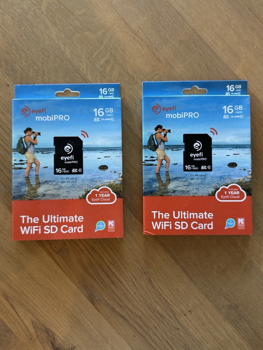Scheda Di Memoria Eye-Fi Mobile X2 8GB – Wireless, Classe 6, Nuova