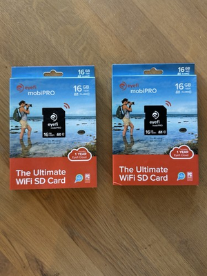 #ad Eyefi Eye Fi Mobi Pro 16GB Wifi Class 10 SD HC $100.00