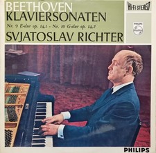 Beethoven - Sonata per Pianoforte N. 9  & 10 / Sviatoslav Richter - LP