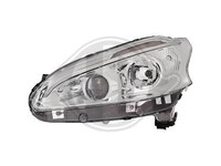 Scheinwerfer Links FüR Peugeot 208 2012-2015 Mit Tagfahrlicht