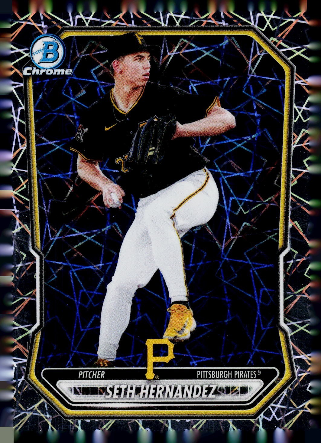 2026 Bowman Chrome #BCP-238 Seth Hernandez Laser Refractor
