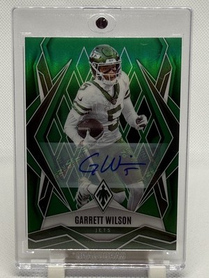 GARRETT WILSON 2025 Phoenix Football GREEN SEISMIC /25 - COLOR MATCH-NY JETS🔥