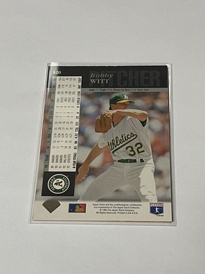 1994 Upper Deck Electric Diamond  Bronze & Silver Back #120 Bobby Witt **035140