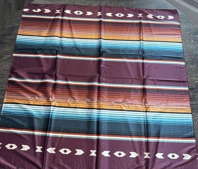 Rowdy Crowd Silky Feeling Polyester Scarf  35'' Multicolored NWOT