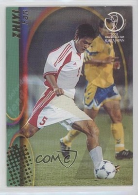 2002 Panini World Cup Fan Zhiyi #42 b8c