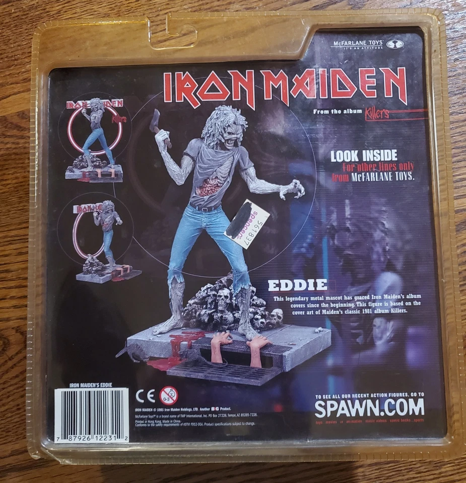 !McFarlane Toys action figure of Eddie, the mascot of the band Iron Maiden. 2002 - Image 2 of 2