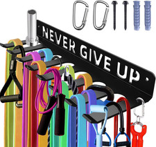 Home Gym Accessories Organization Storage Rack Equipment for Home 8 Hook Wall Ha