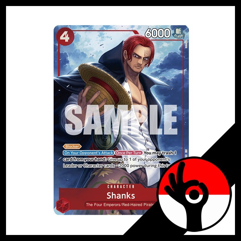One Piece Legacy of the Master - OP12-008 - Shanks - Alt Art