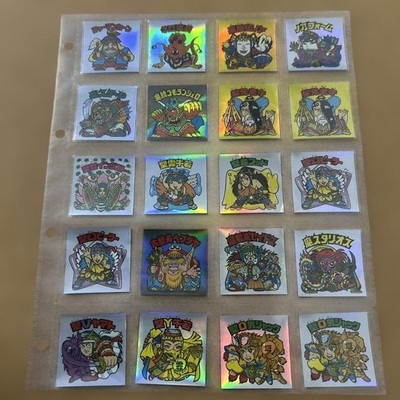 Bikkuriman 20th Anniversary Rainbow Set - 51 Stickers