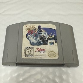 Clay Fighter 63 1/3 N64 Nintendo 64 Authentic Tested Cartridge Game