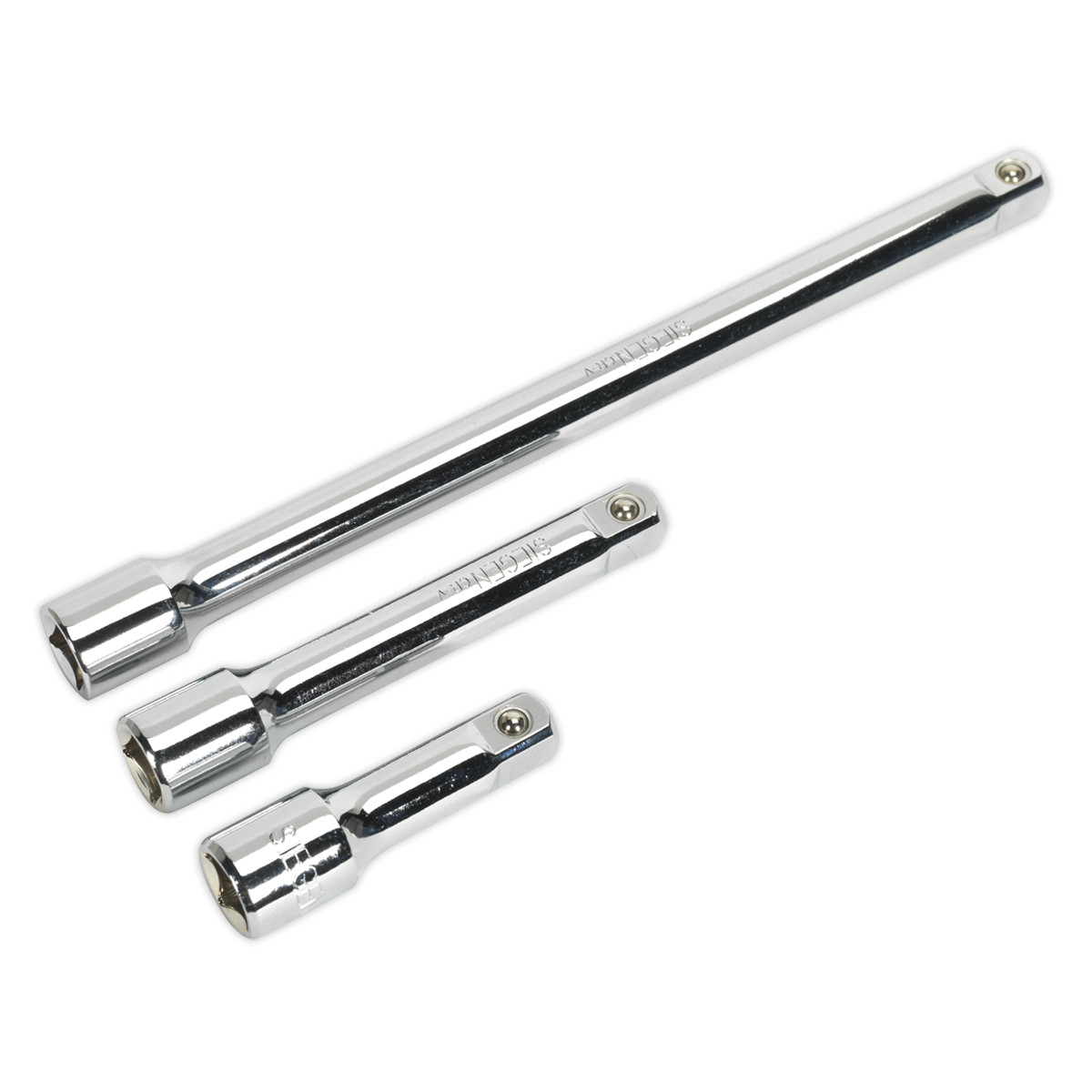 Extension Bar Set 3pc 1/2""Sq Drive