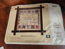 The Creative Circle Treasured Memories Cross Stitch Kit Sampler 1666