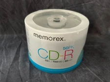Memorex CD-R 52X 700Mo 80min 50-pack