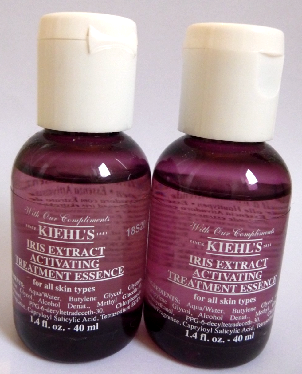 KIEHL's Iris Extract Activating Treatment Essence 80ml Total NEW 2x40ml Travel
