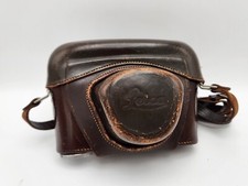 Vintage Genuine Leica Brown Leather M3 Camera Case IDCOO 3/8" Screw