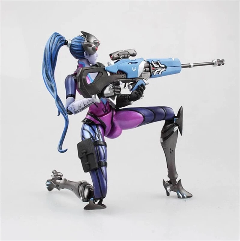 Overwatch AmélieGuillard Widowmaker Action Figure PVC Model Collection Gift Toys - Image 4 of 4
