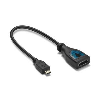 Pi 4 HDMI Female to Micro HDMI Male Adapter For Raspberry Pi 4 - Converter 
