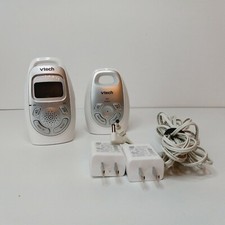 Vtech DM223 Audio Baby Monitor With Up To 1000 Ft Of Range Vibrating TESTED