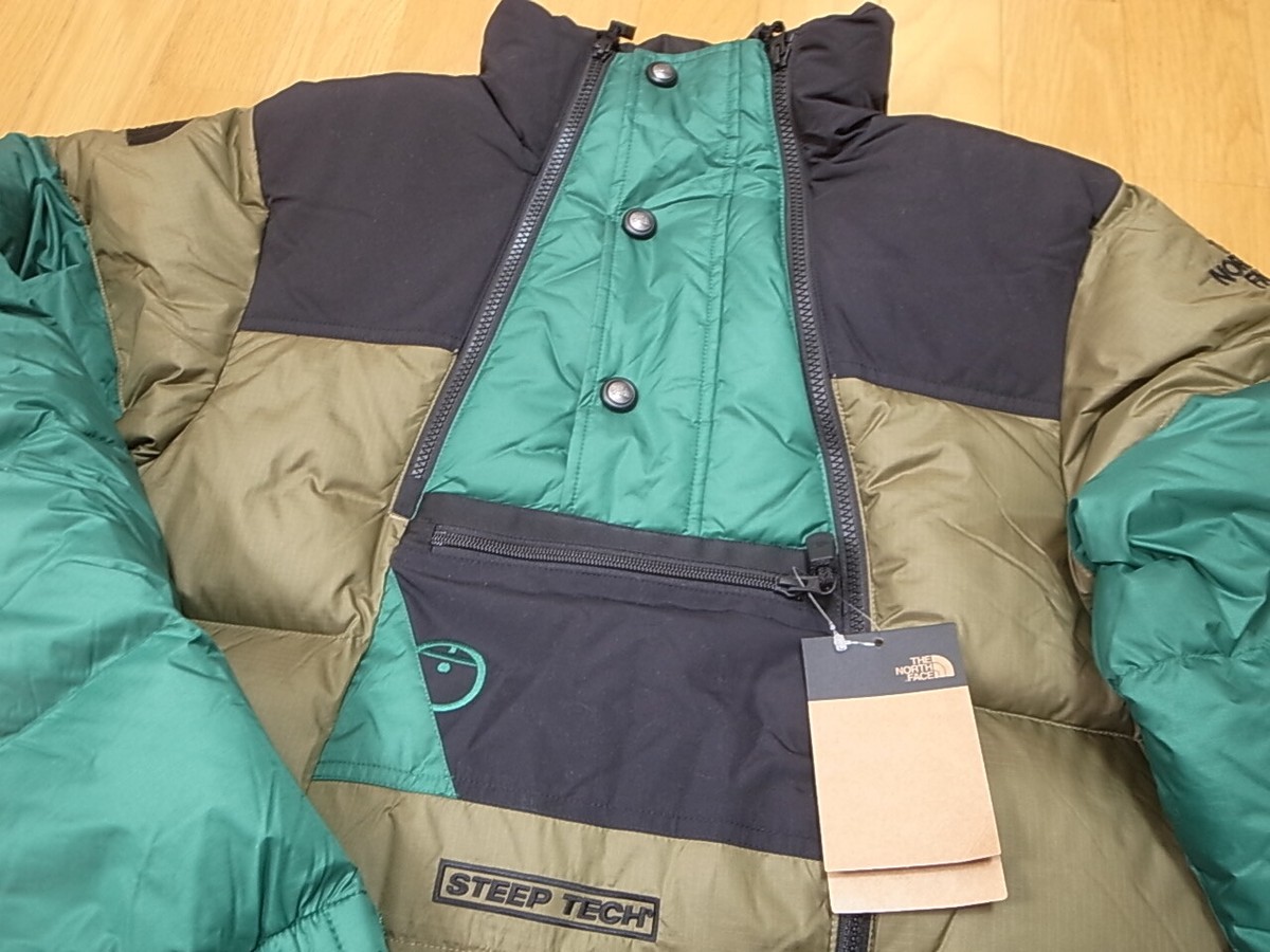 2020 THE NORTH FACE STEEP TECH DOWN JACKET OLIVE GREEN BLACK 2020 THE NORTH FACE STEEP TECH DOWN JACKET OLIVE GREEN BLACK