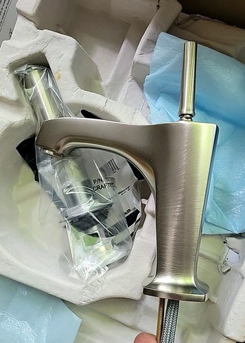 New Kohler 16230-4-BN Margaux Single Control Faucet W Pop-Up Drain Assembly - Picture 3 of 17