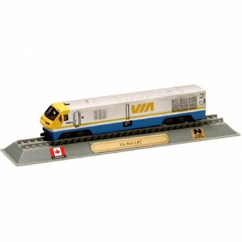 Via Rail LRC Canada 1:160 Railroad locomotive DelPrado 090