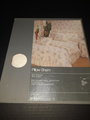 Vintage J.c.penney Sibyl Pillow Sham - Picture 6 of 6